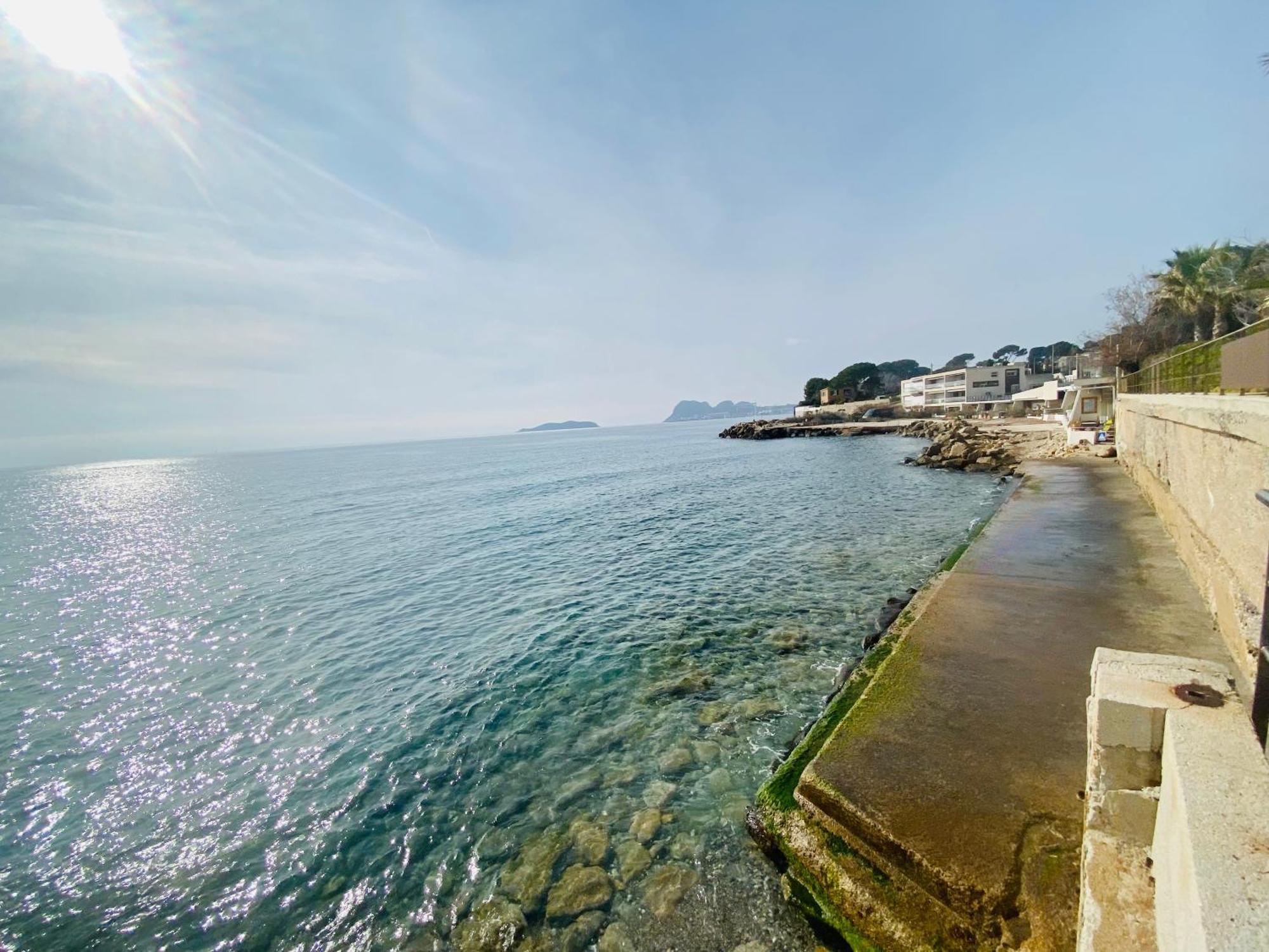 La Ciotat Vue Mer Emplacement Exceptionnel Avec Parking Zewnętrze zdjęcie